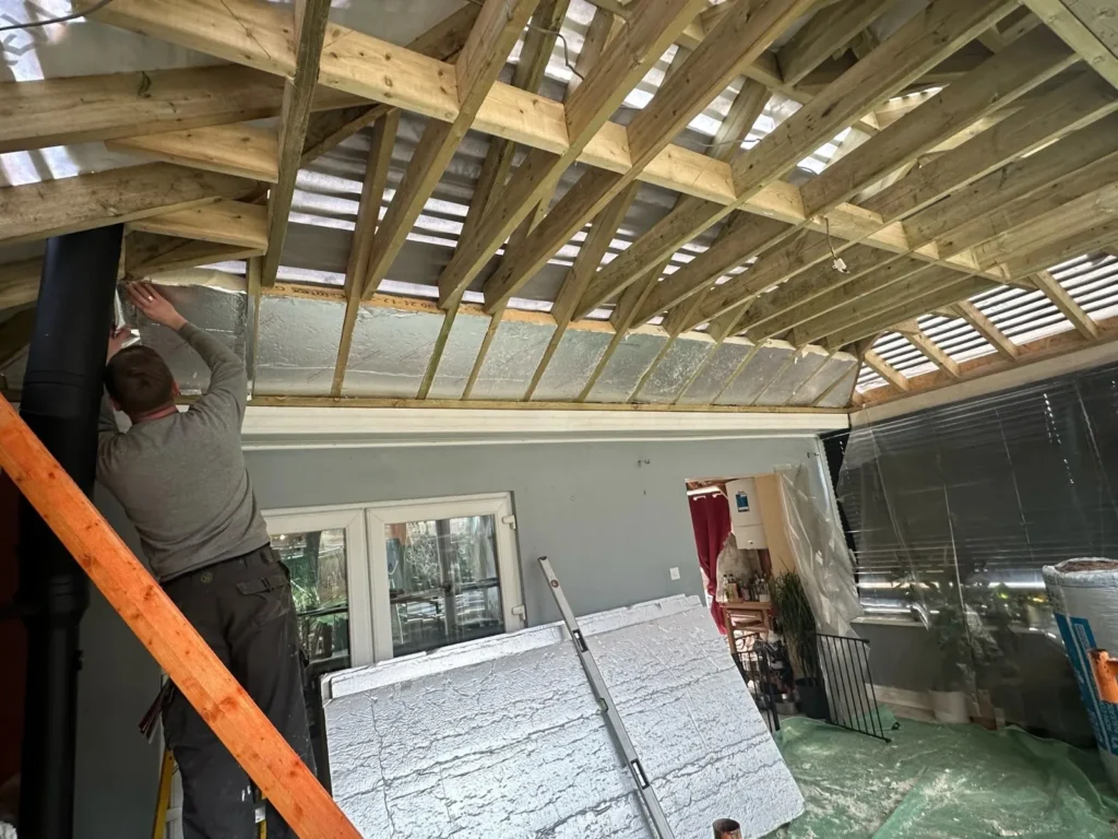 Bespoke new build home under construction in Hampshire